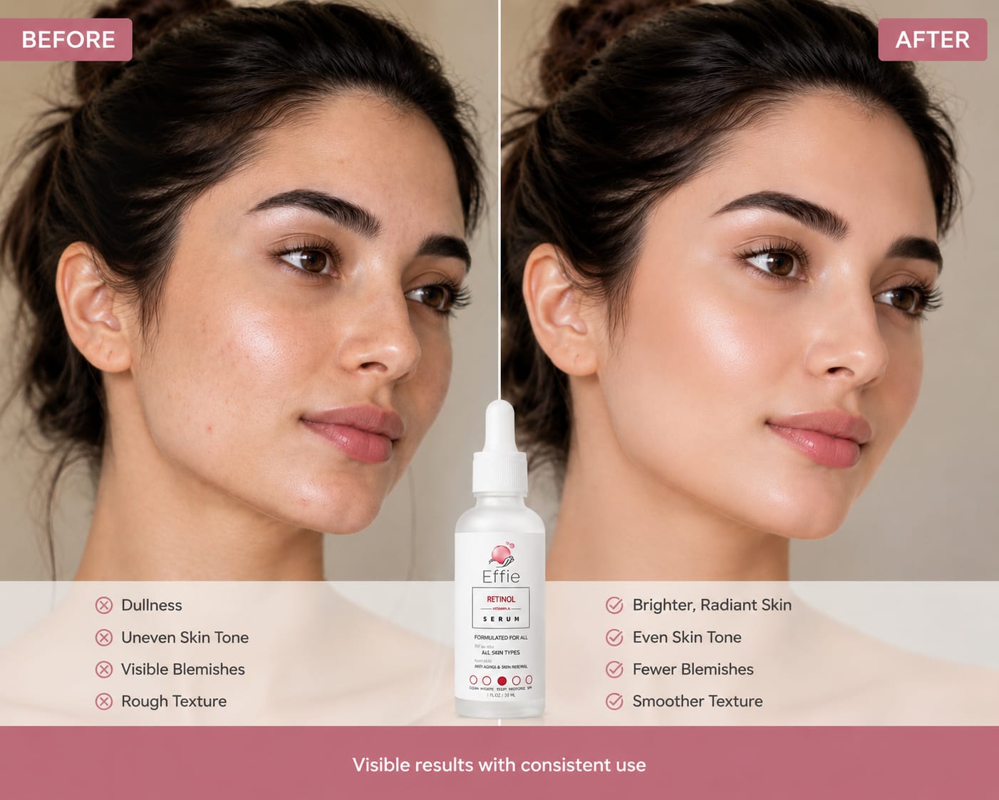 Effie Retinol Vitamin A Serum – 30ml